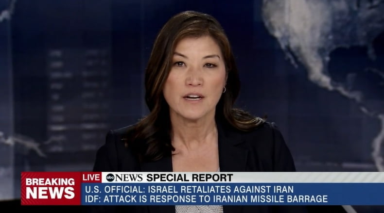 이스라엘, 이란에 미사일 공격..."이라크·시리아서도 폭발음"