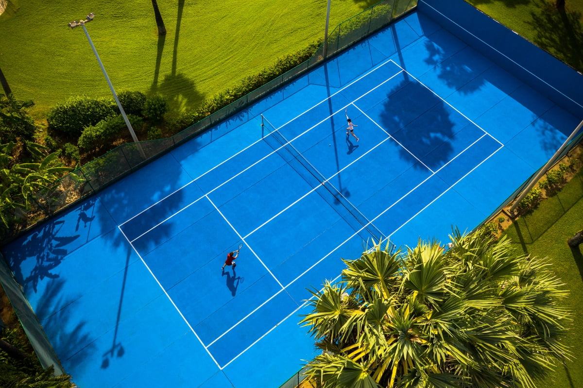 테니스를 포함해 다양한 지상 스포츠를 체험할 수 있다. 사진=클럽메드
