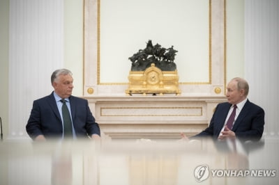 무슨말 하려고…나토·EU, 푸틴 만난 헝가리 총리에 촉각